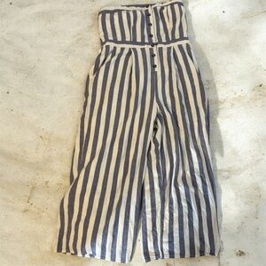 American Eagle Outfitters Blue and White Textured Fabric